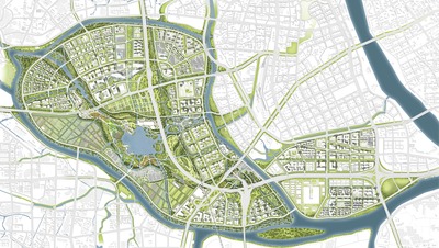 Masterplan Fangcun Huadi Guangzhou, China