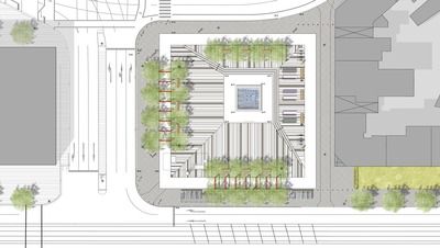 Umgestaltung Güterplatz in Frankfurt