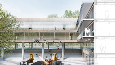Neubau des Staatlichen Beruflichen Schulzentrums in Freising