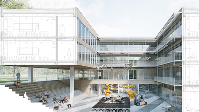 Neubau des Staatlichen Beruflichen Schulzentrums in Freising