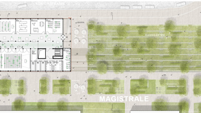 Neubau „Forum der Physik“ auf dem Entwicklungscampus Königinstraße der Ludwig-Maximilians-Universität München
