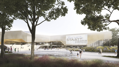 Neugestaltung Hermann-Levi-Platz und Außenanlagen Badisches Staatstheater Karlsruhe